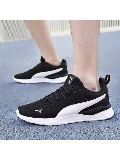Puma أحذية بوما أنزارون لايت كاجوال كلاسيكية متعددة الاستخدامات ذات قماش عالي الجودة وأعلى منخفض 371128-02