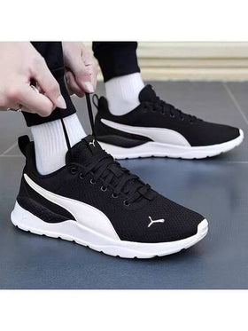 Puma أحذية بوما أنزارون لايت كاجوال كلاسيكية متعددة الاستخدامات ذات قماش عالي الجودة وأعلى منخفض 371128-02