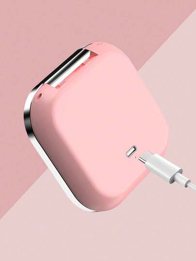 مرآة مكياج محمولة صغيرة بإضاءة LED 400 مللي أمبير، مصباح LED قابل للشحن عبر USB للمكتب، مرآة تجميل قابلة للطي للسفر، مناسبة للمنضدة أو السكن الجامعي، 3 أوضاع إضاءة - أبيض، طبيعي، دافئ، قابلة للتعديل، مرآة تجميل محمولة قابلة للطي، هدية مثالية للنساء