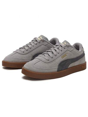 Puma أحذية رياضية من الجلد المدبوغ للرجال والنساء، تصميم ألوان متباينة، شعار معدني على أصبع القدم، أحذية رياضية خفيفة الوزن للاستخدام اليومي والخارجي، رقم الطراز 400717