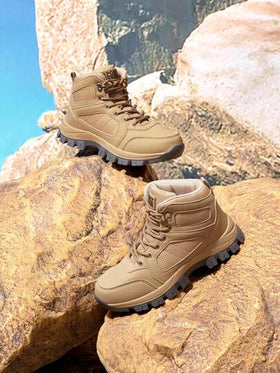 OUTDOORSY بوت ثلج كاجوال متعددة الاستخدامات وأنيقة للنساء في فصل الشتاء