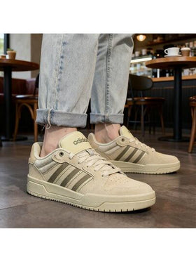 Adidas أديداس حذاء رياضي كاجوال منخفض القمة مريح للجنسين JS3007