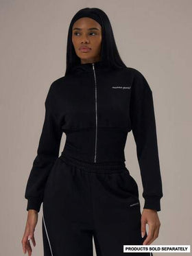 Musera Sport ملابس علوية رياضية مع سحاب وخصر مشدود، ملابس رياضية شتوية للتمارين الرياضية والجيم