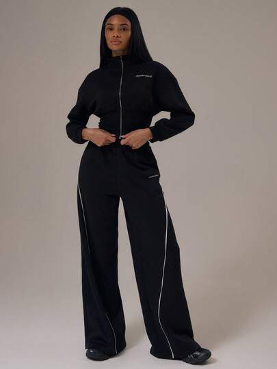 Musera Sport ملابس علوية رياضية مع سحاب وخصر مشدود، ملابس رياضية شتوية للتمارين الرياضية والجيم