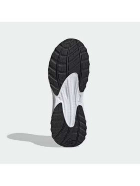Adidas أديداس أحذية الجري للرجال الخارجية المريحة والمتينة، ماكسوايفي هالو ذات الوحدة الناعمة غير المرهقة للمشي الخارجي، أسود وأبيض متعدد الاستخدامات للتنقل والرياضة اليومية، أساسيات الرياضة JS0221