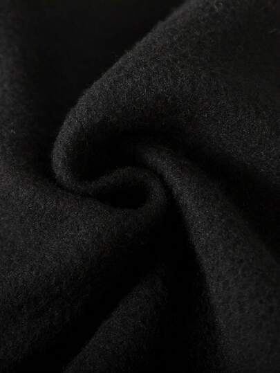 طقم قطعتين (هوديUfleece وبنطلون) للأولاد الرضع مزخرف بطباعة الدبدوب، ملابس كاجوال للخريف/الشتاء
