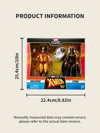 مجموعة أرقى تمثيل أكشن فيغورز من سلسلة Marvel Legends - ولفرين وستورم '97 عبوة مزدوجة، حصري من Hasbro Pulse، متوفر الآن، ألعاب بطل خارق، هدية عيد ميلاد، هدية للمعجبين، هدية ، ديكور المنزل، كوميكس