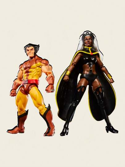 مجموعة أرقى تمثيل أكشن فيغورز من سلسلة Marvel Legends - ولفرين وستورم '97 عبوة مزدوجة، حصري من Hasbro Pulse، متوفر الآن، ألعاب بطل خارق، هدية عيد ميلاد، هدية للمعجبين، هدية ، ديكور المنزل، كوميكس