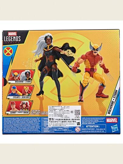 مجموعة أرقى تمثيل أكشن فيغورز من سلسلة Marvel Legends - ولفرين وستورم '97 عبوة مزدوجة، حصري من Hasbro Pulse، متوفر الآن، ألعاب بطل خارق، هدية عيد ميلاد، هدية للمعجبين، هدية ، ديكور المنزل، كوميكس