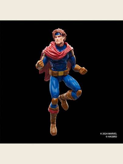 Hasbro سلسلة Marvel Legends شخصية عمل - X-Men Gambit شخصية عمل 6 بوصة، هدية مفاجأة للأطفال، لعبة بطل خارق، هدية عيد ميلاد، هدية للمعجبين، هدية للمعجبين