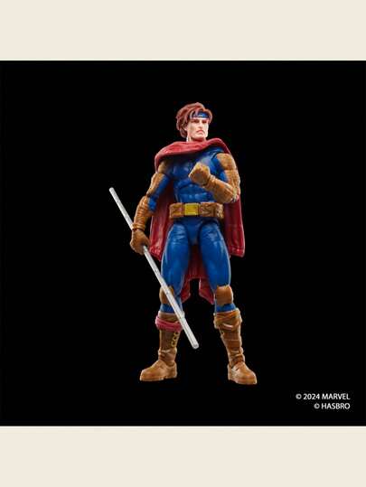 Hasbro سلسلة Marvel Legends شخصية عمل - X-Men Gambit شخصية عمل 6 بوصة، هدية مفاجأة للأطفال، لعبة بطل خارق، هدية عيد ميلاد، هدية للمعجبين، هدية للمعجبين