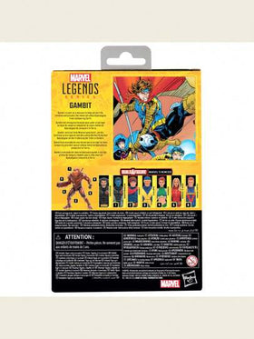 Hasbro سلسلة Marvel Legends شخصية عمل - X-Men Gambit شخصية عمل 6 بوصة، هدية مفاجأة للأطفال، لعبة بطل خارق، هدية عيد ميلاد، هدية للمعجبين، هدية للمعجبين