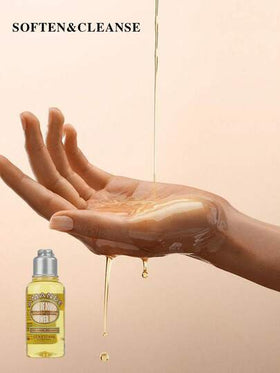 زيت استحمام اللوز وجل استحمام زهر الكرز من L'Occitane (جل استحمام 35مل*2 وزيت استحمام 35مل*2) - 1.18