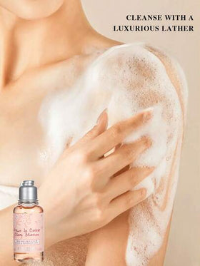 زيت استحمام اللوز وجل استحمام زهر الكرز من L'Occitane (جل استحمام 35مل*2 وزيت استحمام 35مل*2) - 1.18