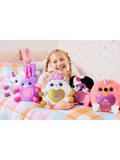 ZURU Rainbocorns Fairycorn Princess Surprise، دمية ناعمة قابلة للجمع بطول 11 بوصة، بيضة مفاجأة، أجنحة جنية قابلة للارتداء، أميرة سحرية، للأعمار 3+ للبنات، الأطفال
