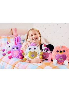 ZURU Rainbocorns Fairycorn Princess Surprise، دمية ناعمة قابلة للجمع بطول 11 بوصة، بيضة مفاجأة، أجنحة جنية قابلة للارتداء، أميرة سحرية، للأعمار 3+ للبنات، الأطفال