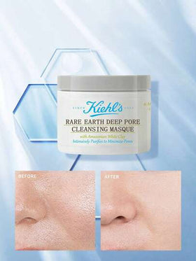 Kiehl's قناع تنظيف مسام عميقة بالطين الأبيض من كيلز - مُنقى بالطين الأبيض، ينقي ويشد المسام بعمق، 125 مل