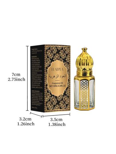 زيت عطر فانيليا وعود عربي شرقي 10مل، خالي من الكحول، عطر طويل الأمد، مناسب لمختلف المناسبات، هدية مثالية