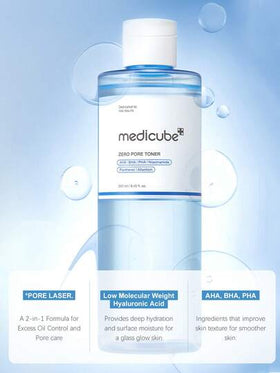 Medicube تونر ميديكيوب PDRN بيبتايد وردي مع PDRN والبيبتايدات والنيكوتينامايد 250 مل