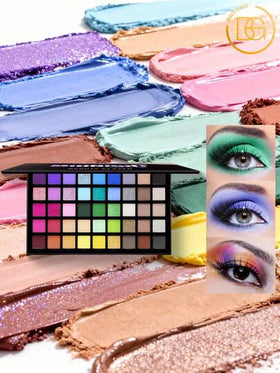 beauty glazed 45 لوحة ظلال عيون مطفية ولؤلؤية: درجات لونية أرضية، مناسبة لمكياج المسرح، مكياج الأطفال، مكياج الأزياء، مكياج هالوين وعيد الميلاد