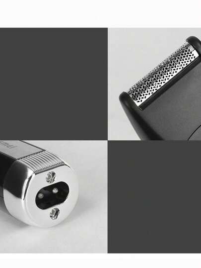 Kemei ماكينة كهربائية 4 في 1 من ماركة كيمي KM-6630 لتنظيف الأنف والأذن للرجال، مجموعة تنظيف وتشذيب، قابلة للشحن عبر USB، لتشذيب اللحية والشعر الجانبي، مجموعة العناية بالوجه للرجال، ماكينة حلاقة وإزالة الشعر، مجموعة ماكينة حلاقة محمولة، ماكينة تشذيب الشعر