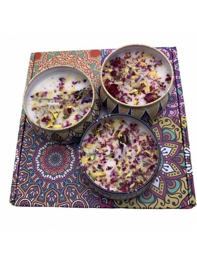 4 قطع مجموعة هدايا شموع معطرة، شموع في أوعية شمع الصويا، شموع العلاج بالروائح، تخلق جوًا رومانسيًا، مثالية للأعراس والعطلات أو هدايا الشكر، ديكور مثالي للمنزل والغرفة، عطر المنزل، ديكور الزفاف، الهدايا في رمضان
