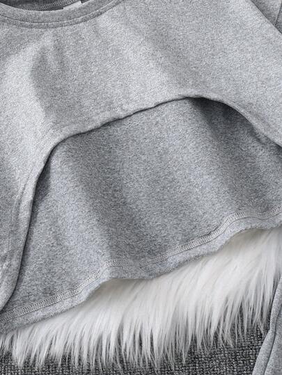SHEIN Sparklyn طقم ملابس كاجوال يومي مكون من قميص كامي بطبعة قلب بياقة دائرية وذيل غير منتظم وأكمام قصيرة، وبنطال بخصر مطاطي وساق واسعة