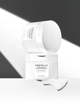 SKIN1004 60 قطعة من وسادات القطن المشبعة بجوهر زهرة اللوتس الثلجية من مدغشقر وحمض الهيالورونيك، العناية الكورية بالبشرة، تحتوي على زهرة اللوتس الثلجية من مدغشقر وحمض الهيالورونيك