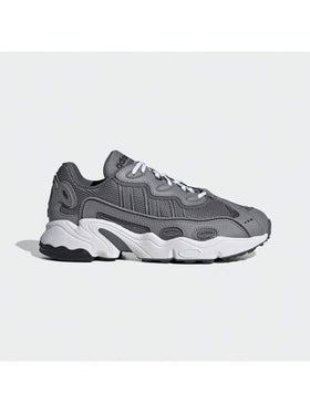 Adidas أحذية رياضية كاجوال كلاسيكية رجعية متنفسة للجنسين، موديل IG3036 بنعل سميك وأربطة، أحذية رياضية عصرية للربيع والصيف
