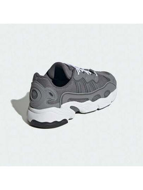 Adidas أحذية رياضية كاجوال كلاسيكية رجعية متنفسة للجنسين، موديل IG3036 بنعل سميك وأربطة، أحذية رياضية عصرية للربيع والصيف