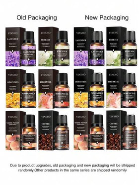 1 قطعة زجاجة تقطير 10مل بزيت أساسي عطري، 100% طبيعي خالص، تحتوي على 16 رائحة مختلفة، مناسبة لأجهزة البخار والمرطبات والتدليك، رائحة دائمة الاستمرار