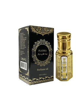 FLATPEA زيت عطري عالي التركيز للرجال، خيار هدية عمل عربي. نغمات علوية من التفاح الأحمر والحمضيات، نغمات وسطى من اللطافة العشبية، نغمات قاعدية من التبغ والخشب. مناسب لحفلات الأعمال والاحتفالات والاستخدام اليومي، يوفر هدية عربية فاخرة وعملية للرجال.