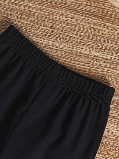 SHEIN رمضان طقم طفل ولد مكون من 2 قطعة، قميص بياقة ماندرين وأزرار نصفية باللون الأبيض النقي وبنطلون طويل، مناسب للارتداء اليومي، اللعب في الخارج، المدرسة، العطلات - جميل، مناسب للأنشطة العائلية، الرياضة والتجمعات