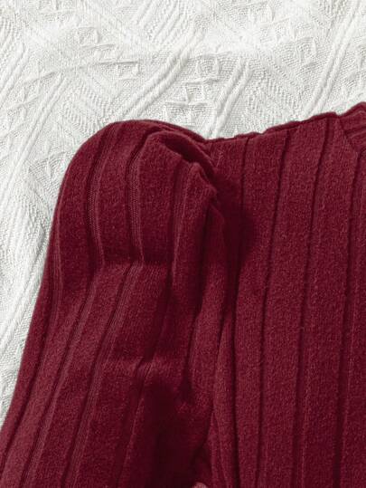 SHEIN فستان بياقة طاقم وأكمام طويلة من الأريب المنسوج بتصميم زهري على الهيم، لطيف وأنثوي، للخريف قطعة واحدة