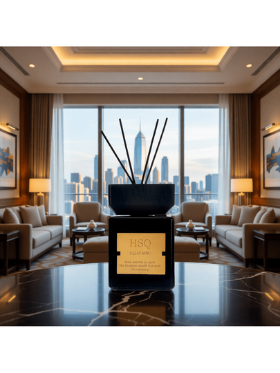 1 طقم موزع قصبي 500مل / 1 طقم عطور أرومثيرابي 200مل، عطر زيوت أساسية بدون لهب من الدرجة الفندقية، قصبات من الخيزران، رائحة دائمة