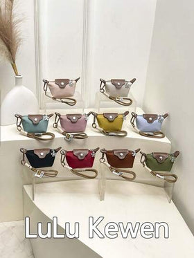 lulu kewen حقيبة نقود صغيرة أنيقة وبسيطة للسيدات، يمكن تعليقها على الحقائب بألوان متعددة، وتستخدم كهدايا صغيرة لأفضل الصديقات، محفظة صغيرة، محفظة نقود، محفظة معصم، محفظة عملات