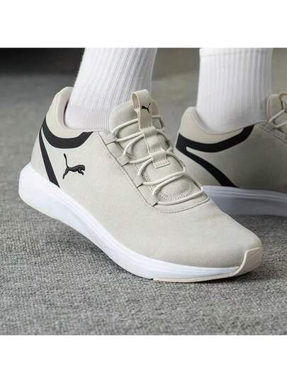 Puma أحذية بوما سوفتريد كروز 2 يونيسكس مريحة متعددة الاستخدامات بتصميم بسيط وخفيفة الوزن للجري اليومي الكاجوال