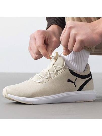 Puma أحذية بوما سوفتريد كروز 2 يونيسكس مريحة متعددة الاستخدامات بتصميم بسيط وخفيفة الوزن للجري اليومي الكاجوال