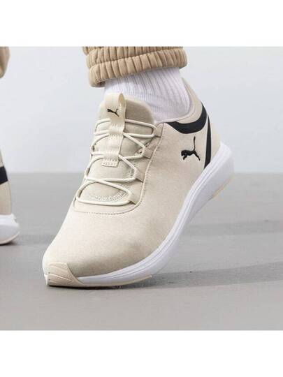 Puma أحذية بوما سوفتريد كروز 2 يونيسكس مريحة متعددة الاستخدامات بتصميم بسيط وخفيفة الوزن للجري اليومي الكاجوال