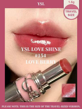 [حجم السفر - #154 - 1.6 جرام] أحمر شفاه YSL LOVEShine 154 - Love Berry 1.5 جرام