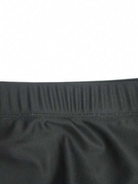 Manfinity Swimmode شورت سباحة مثلث مرن ملون لرجال الصيف والشاطئ
