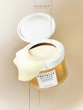 SKIN1004 70 قطعة من وسادات القطن المرطبة والمهدئة بمستخلص السنتيلا الآسيوية وحمض الهيالورونيك، وسادات القطن المنعشة الكورية، تقشير لطيف، العناية بالبشرة الكورية | مستحضرات التجميل الكورية