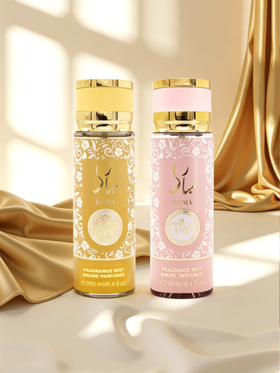 رذاذ العطر | رائحة طويلة الأمد، طبيعية وطازجة، جذابة | رائحة زهرية فاكهية | رذاذ معطر محمول مناسب للحفلات | الحفلات | هدية عيد الميلاد للصديقة