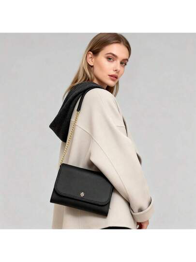 Tory Burch حقيبة كروس بودي سلسلة كلاسيكية من توري بورش 136093