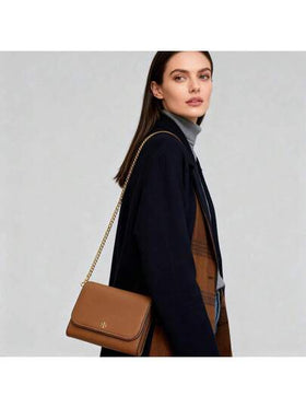 Tory Burch حقيبة كروس بودي سلسلة كلاسيكية من توري بورش 136093