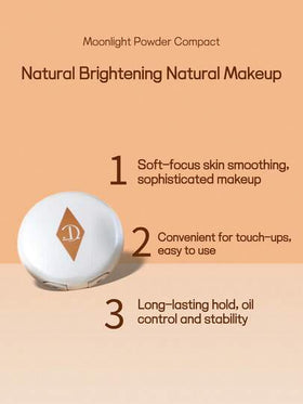 Charlotte Tilbury 0.8 جرام بودرة ناعمة مشرقة - ضوء القمر الأبيض، حجم صغير