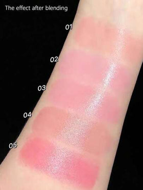 Peripera مجموعة أحمر خدود سائل SYRUPY TOK المكونة من 5 قطع، 003 صداقة بنفسجي-أحمر، أحمر خدود سائل، نهاية مبللة، ترطيب طوال اليوم، ملمس ناعم كالحرير، 9 جرام/0.32 أونصة