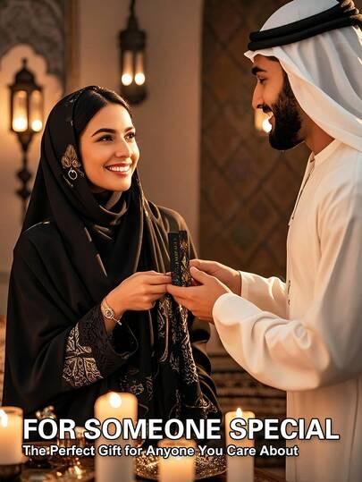 EMBRACEX. زيت عطر عربي من دبي 10 مل، زيت عطر بتطبيق بالكرة، رائحة طويلة الأمد، علامة تجارية فاخرة، زيت عالي الجودة، أطلق سحرك الشخصي، هدية مثالية للرجال والنساء، 0.33 أونصة سائلة