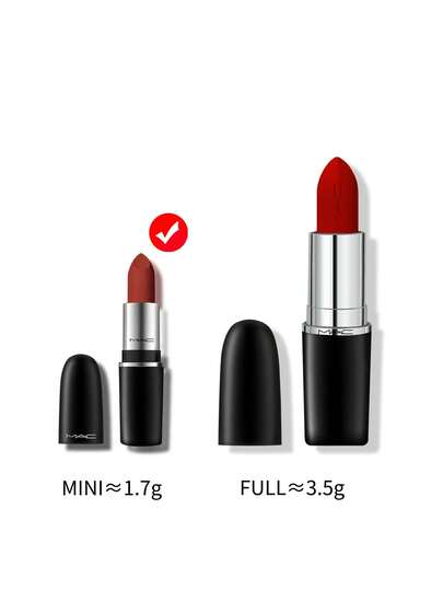 MAC أحمر شفاه ماك ماكسيمال ساتان مات - 602 شيلي أحمر - 1.7 جرام