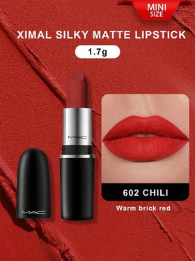 MAC أحمر شفاه ماك ماكسيمال ساتان مات - 602 شيلي أحمر - 1.7 جرام